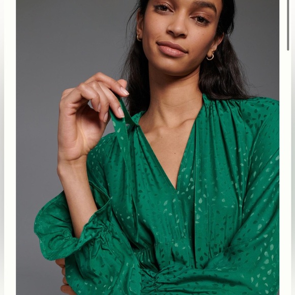 Anthropologies Maeve Wendy Tiered Maxi Dress size Medium - Picture 4 of 15